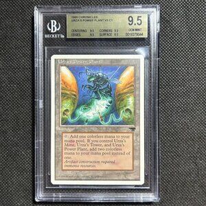 1995 MTG Magic The Gathering Chronicles Urza's Power Plant Bug BGS Quad 9.5 Gem